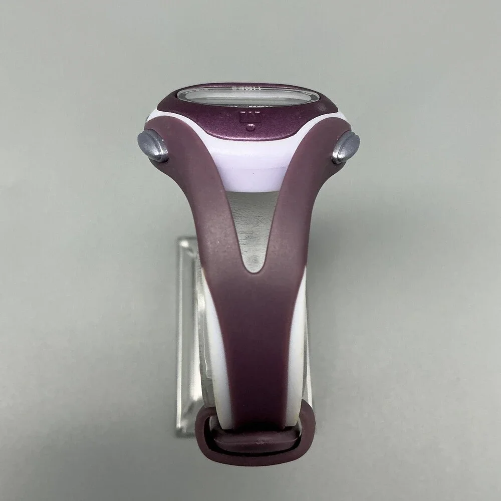 Timex Ironman Triathlon Women Watch 34mm Gray Digital Purple Indiglo New Battery